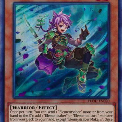 Elementsaber Makani [FLOD-EN020] Ultra Rare