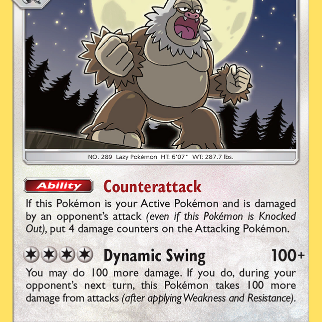 Slaking (170/236) [Sun & Moon: Unified Minds]