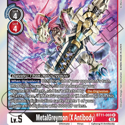 MetalGreymon (X Antibody) [BT11-069] [Dimensional Phase]