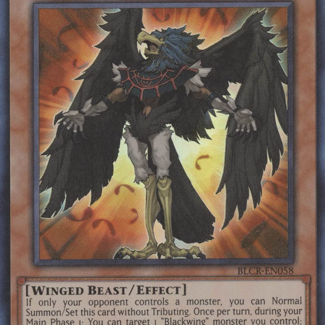 Blackwing - Sirocco the Dawn [BLCR-EN058] Ultra Rare