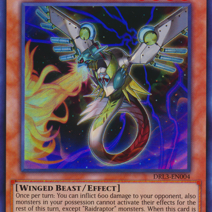 Raidraptor - Napalm Dragonius [DRL3-EN004] Ultra Rare
