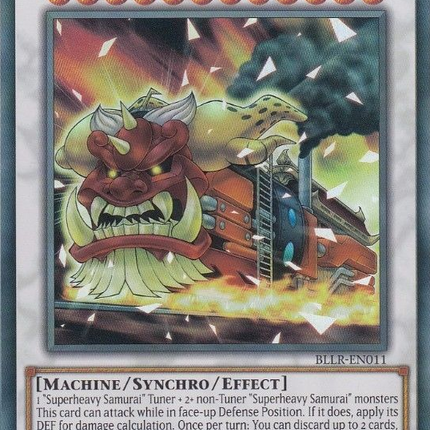 Superheavy Samurai Steam Train King [BLLR-EN011] Ultra Rare