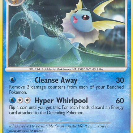 Vaporeon (34/100) [Diamond & Pearl: Majestic Dawn]