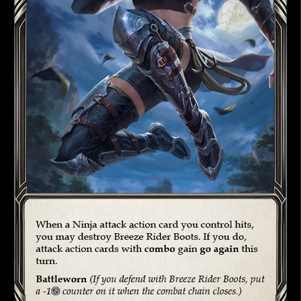 Breeze Rider Boots [U-CRU053] (Crucible of War Unlimited)  Unlimited Normal
