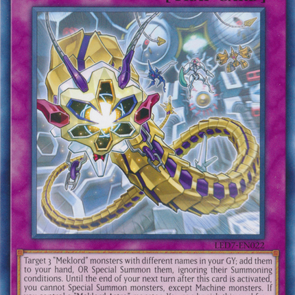 Meklord Astro the Eradicator [LED7-EN022] Rare