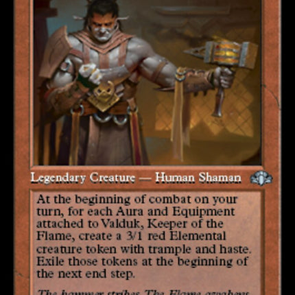 Valduk, Keeper of the Flame (Retro) [Dominaria Remastered]