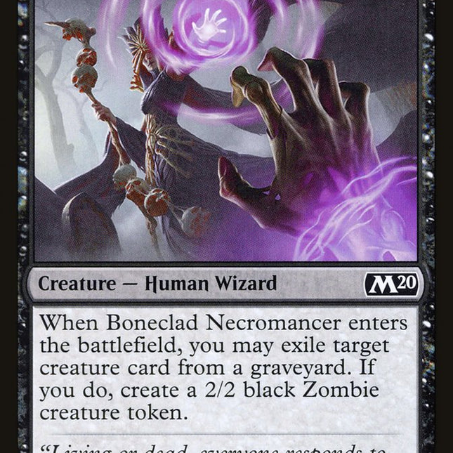 Boneclad Necromancer [Core Set 2020]