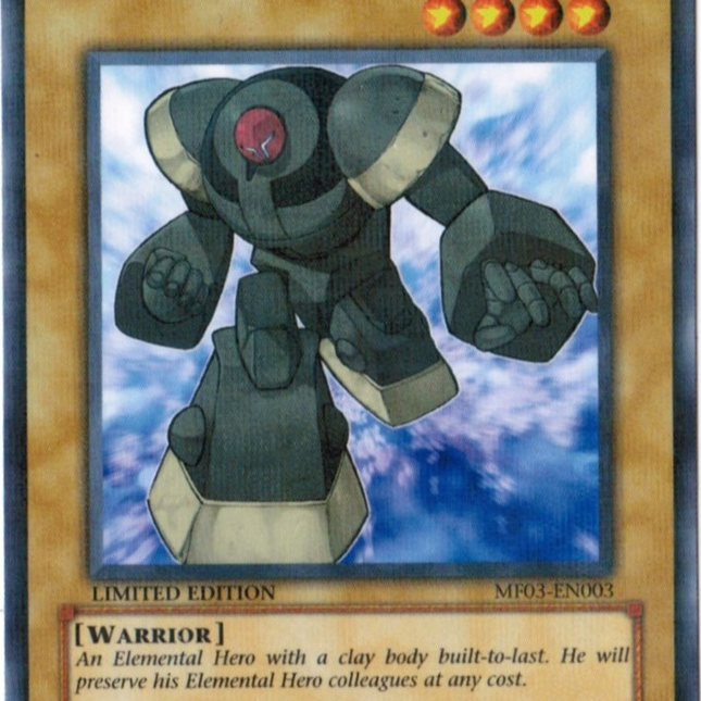 Elemental Hero Clayman [MF03-EN003] Parallel Rare