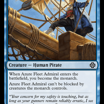 Azure Fleet Admiral [The Lost Caverns of Ixalan Commander]