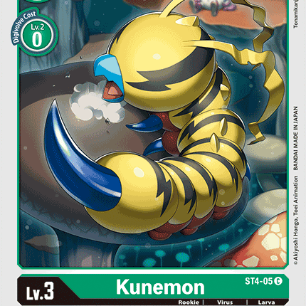 Kunemon [ST4-05] [Starter Deck: Giga Green]