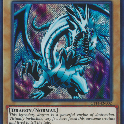 Blue-Eyes White Dragon [CT14-EN002] Secret Rare
