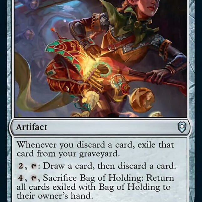 bag of holding mtg card One my alters this week | Winter's Edge Gallery Leave no treasure behind. 1x Bag of Holding |