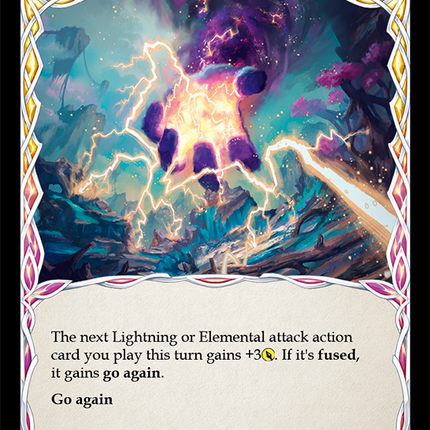 Weave Lightning (Red) [ELE180] (Tales of Aria)  1st Edition Normal