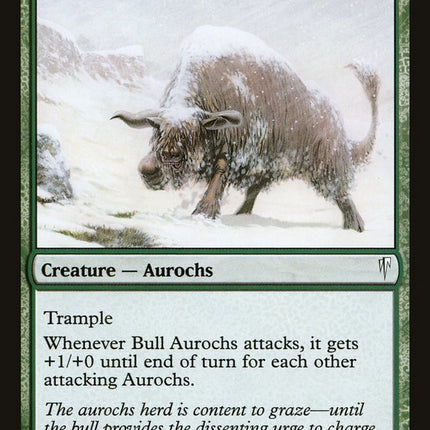 Bull Aurochs [Coldsnap]