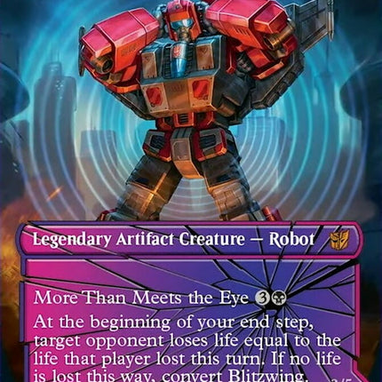 Blitzwing, Cruel Tormentor // Blitzwing, Adaptive Assailant (Shattered Glass) [Transformers]