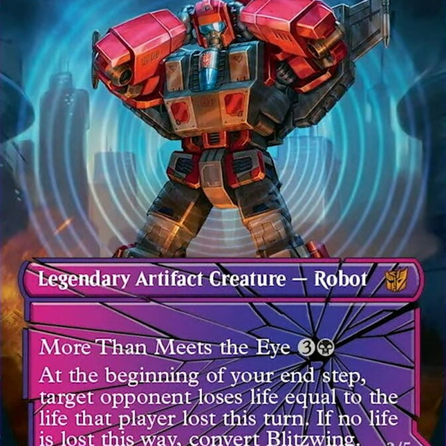 Blitzwing, Cruel Tormentor // Blitzwing, Adaptive Assailant (Shattered Glass) [Transformers]