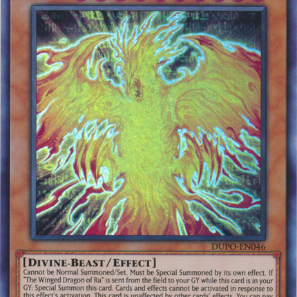 The Winged Dragon of Ra - Immortal Phoenix [DUPO-EN046] Ultra Rare