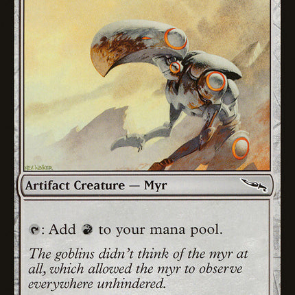 mtg lotr the ring card Copper Myr [Scars of Mirrodin]
