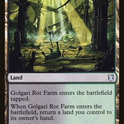 Golgari Rot Farm [Commander 2019]