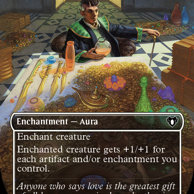 All That Glitters (Borderless Alternate Art) [Commander Masters]