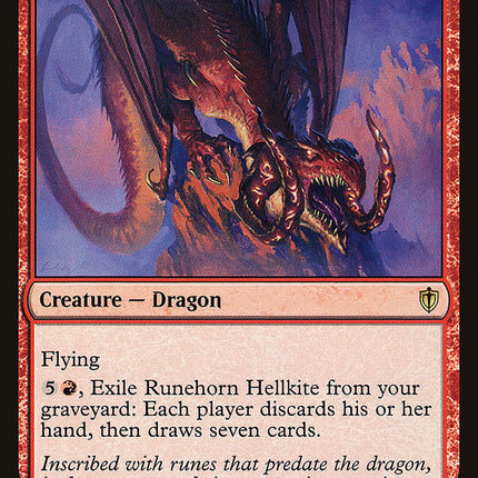 Runehorn Hellkite [Commander 2016]