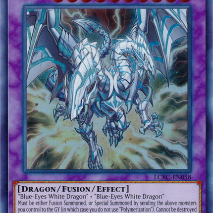 Blue-Eyes Twin Burst Dragon [LCKC-EN058] Ultra Rare