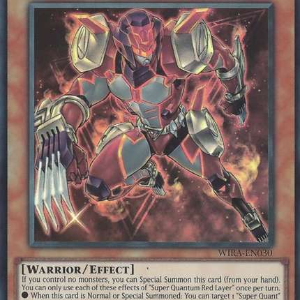 Super Quantum Red Layer [WIRA-EN030] Ultra Rare