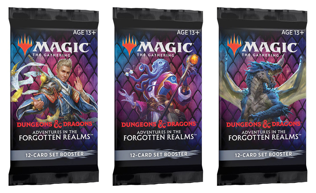 Dungeons & Dragons: Adventures in the Forgotten Realms - Set Booster B TokenMTG Dungeons & Dragons: Adventures in the Forgotten Realms - Set Booster B TokenMTG