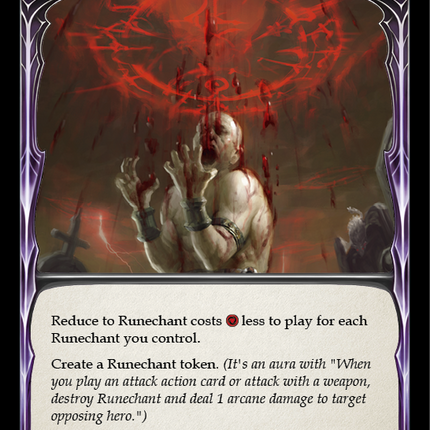 Reduce to Runechant (Red) [U-ARC088] (Arcane Rising Unlimited)  Unlimited Rainbow Foil