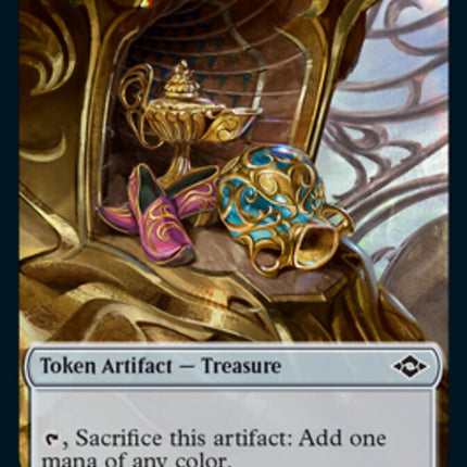 Beast // Treasure (21) Double-Sided Token [Modern Horizons 2 Tokens]