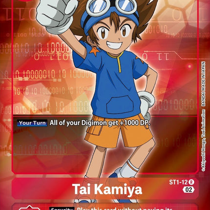 Tai Kamiya [ST1-12] (Alternate Art) [Starter Deck: Jesmon]