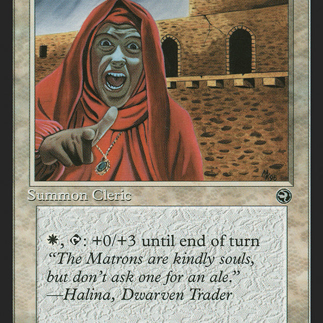 Abbey Matron (Halina Flavor Text) [Homelands]