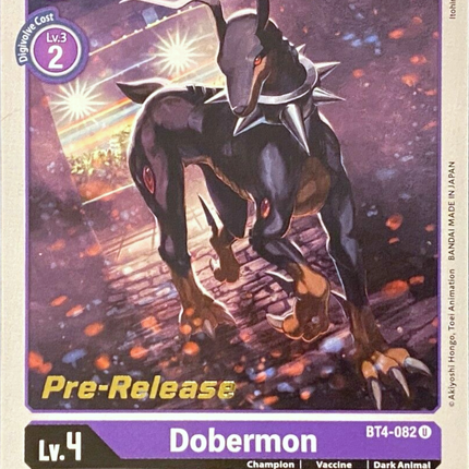 Dobermon [BT4-082] [Great Legend Pre-Release Promos]