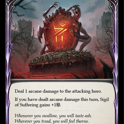Sigil of Suffering (Red) [U-ELE227] (Tales of Aria Unlimited)  Unlimited Normal