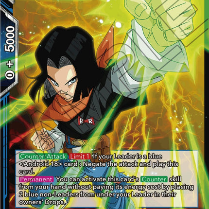 Android 17, Emergency Defense (BT20-044) [Power Absorbed]