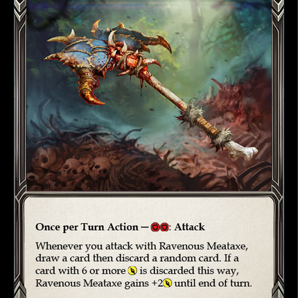 Soul Shackle // Ravenous Meataxe [MON186 // MON221] (Monarch)  1st Edition Normal