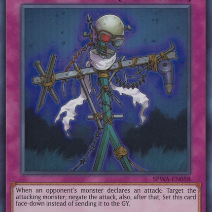 scarecrow yugioh card Yu-Gi-Oh! - 2021 Tin of Ancient Battles Set this card face Superheavy Samurai Scarecrow MP21-EN165 MISCUT