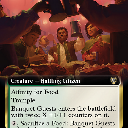 Banquet Guests (Extended Art) [The Lord of the Rings: Tales of Middle-Earth Commander]