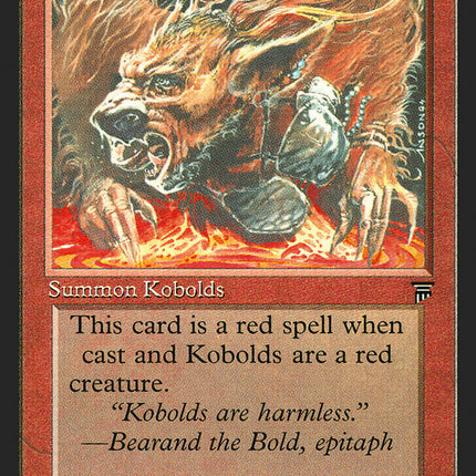 Crimson Kobolds [Legends]