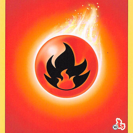 Fire Energy (Cinderace Stamp #10) [Battle Academy 2022]