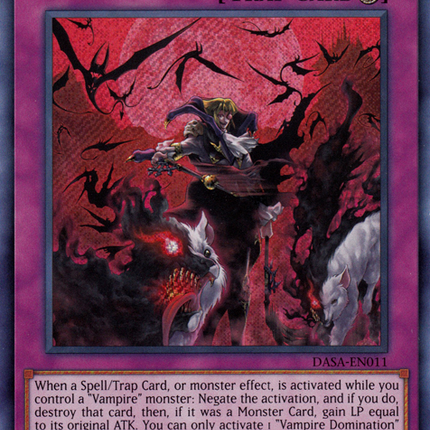 Vampire Domination [DASA-EN011] Secret Rare