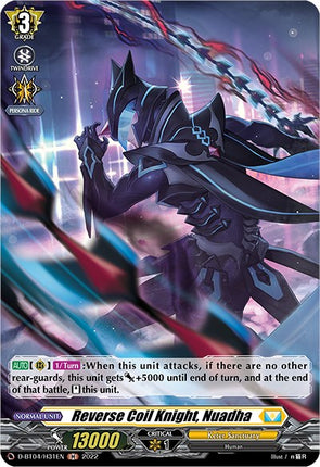 Reverse Coil Knight, Nuadha (D-BT04/H31EN) [Awakening of Chakrabarthi]