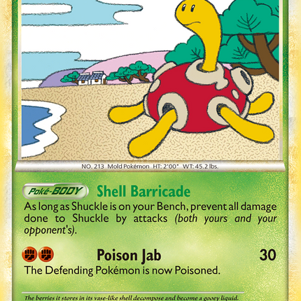 Shuckle (11/123) [HeartGold & SoulSilver: Base Set]