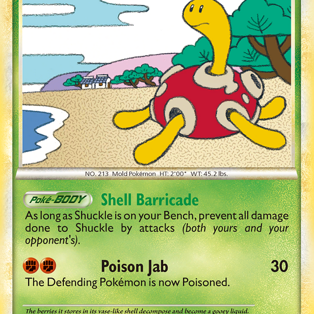 Shuckle (11/123) [HeartGold & SoulSilver: Base Set]