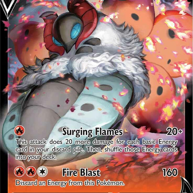 Volcarona V (021/203) [Sword & Shield: Evolving Skies]