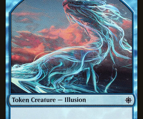 illusion cards mtg Illusion // Saproling Double-Sided Token [Friday Night Magic 2018] –  TokenMTG