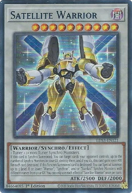 Satellite Warrior (Blue) [LDS3-EN121] Ultra Rare