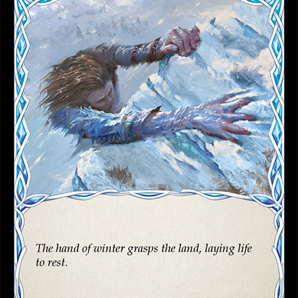 Winter's Grasp (Red) [ELE160] (Tales of Aria)  1st Edition Normal