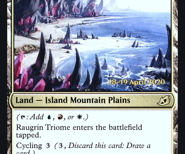 Raugrin Triome [Ikoria: Lair of Behemoths Prerelease Promos] – TokenMTG