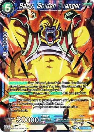 Baby, Golden Avenger (BT11-042) [Vermilion Bloodline]
